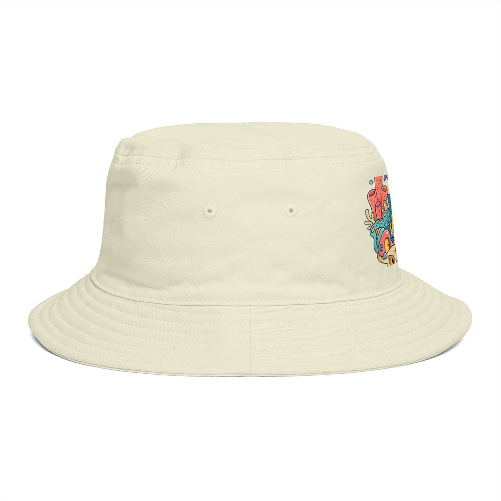 SpongeBob SquarePants Sea Friends Bucket Hat — Cute Cartoon SpongeBob Beach Hat