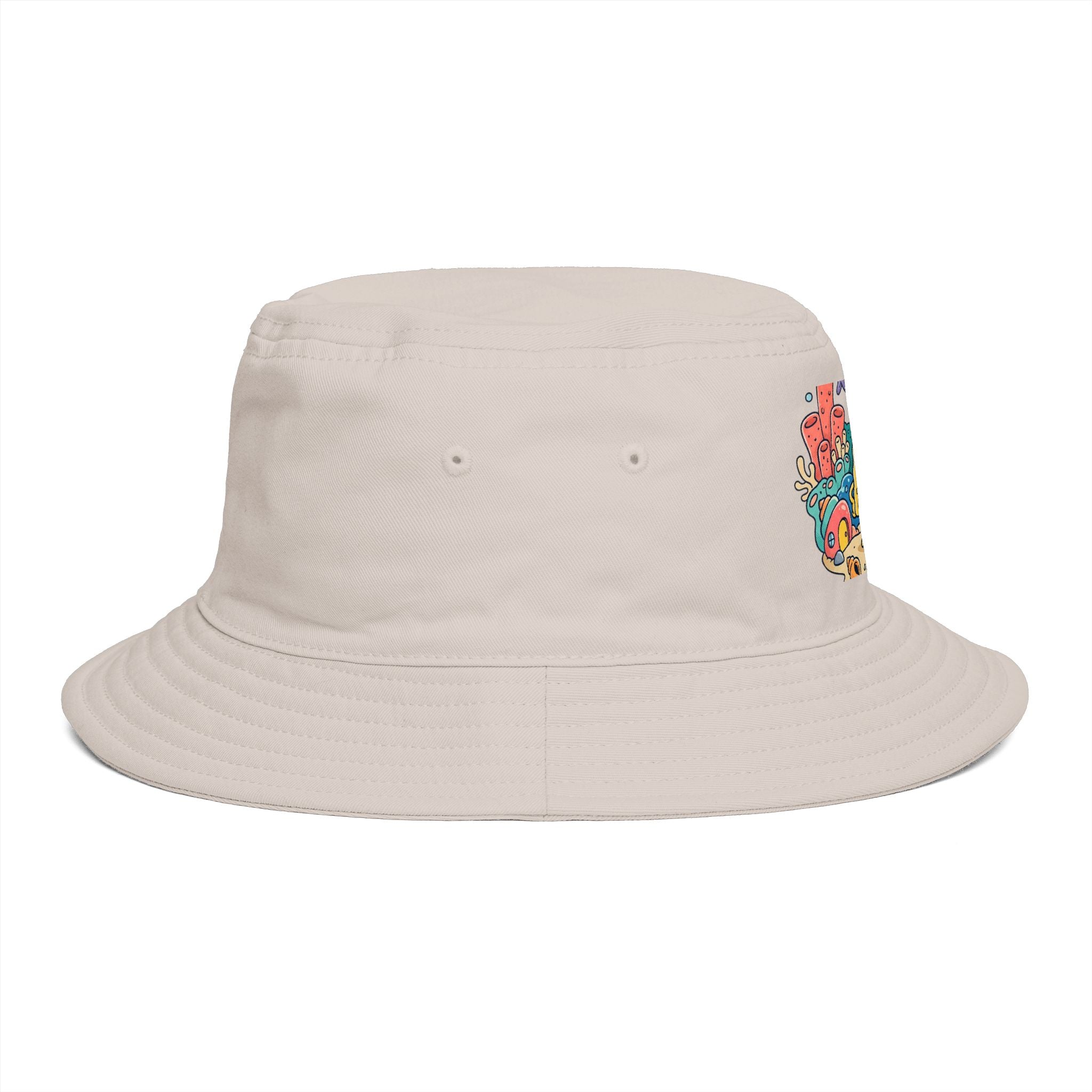 SpongeBob SquarePants Sea Friends Bucket Hat — Cute Cartoon SpongeBob Beach Hat