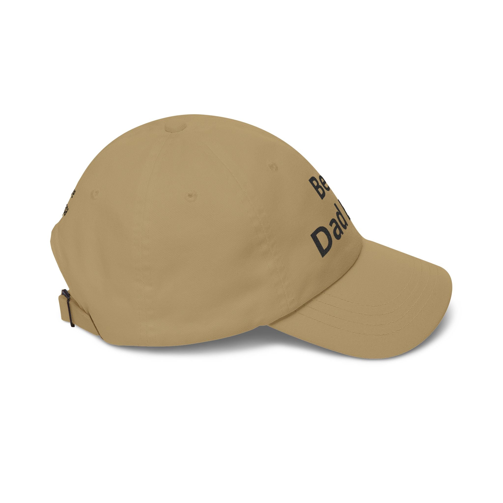 Best Dad Ever Embroidered Dad Cap — "I love you papa" Back Hat