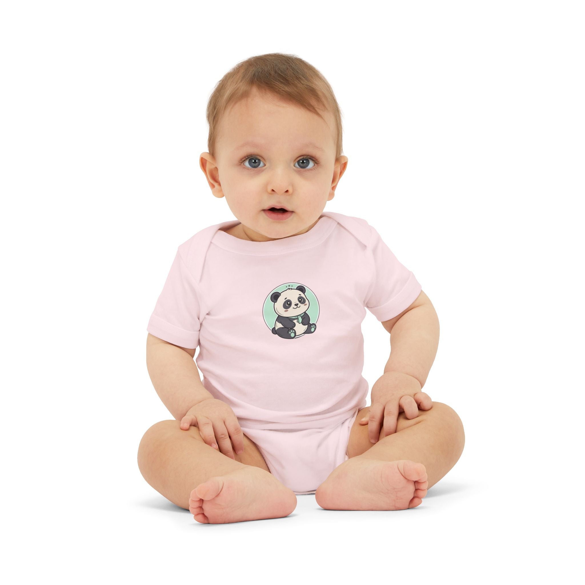 Panda Baby Onesie – Cute Infant Jersey One-Piece with Adorable Panda Graphic