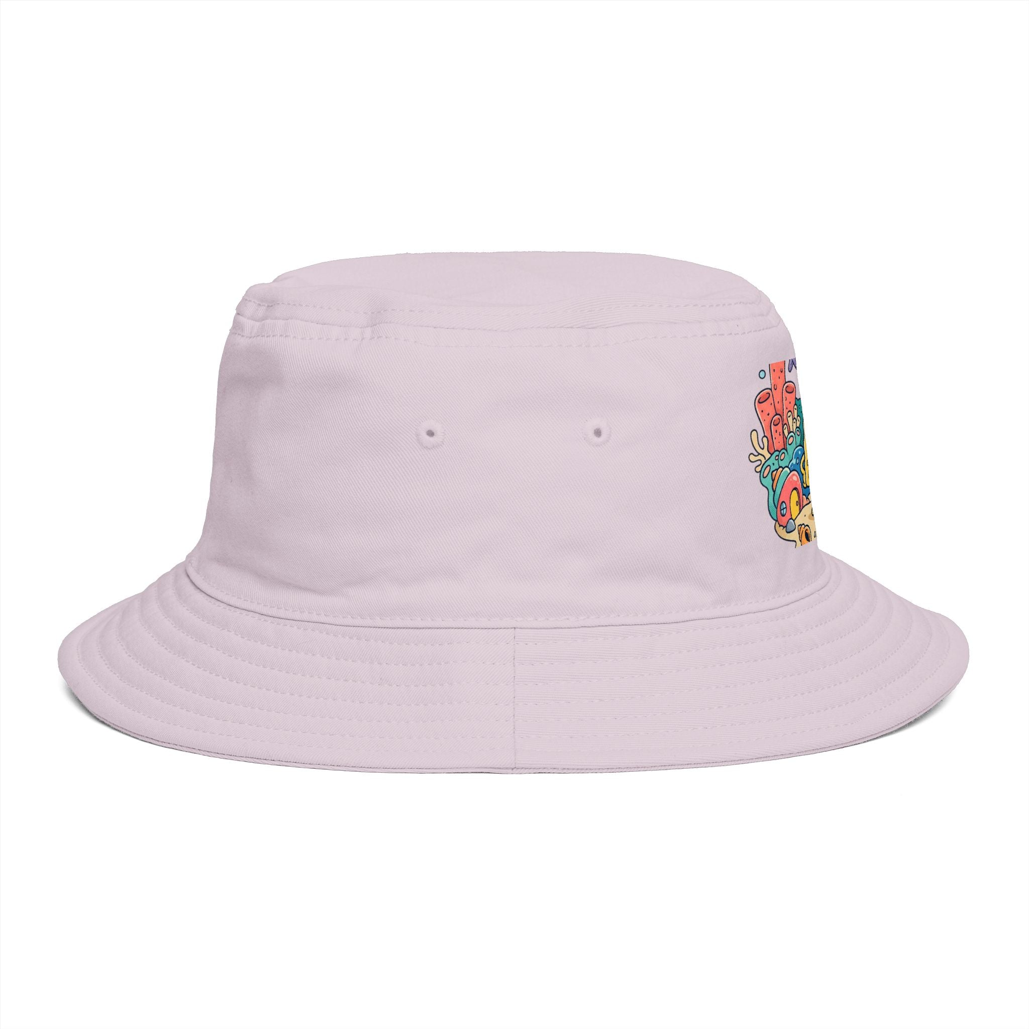 SpongeBob SquarePants Sea Friends Bucket Hat — Cute Cartoon SpongeBob Beach Hat