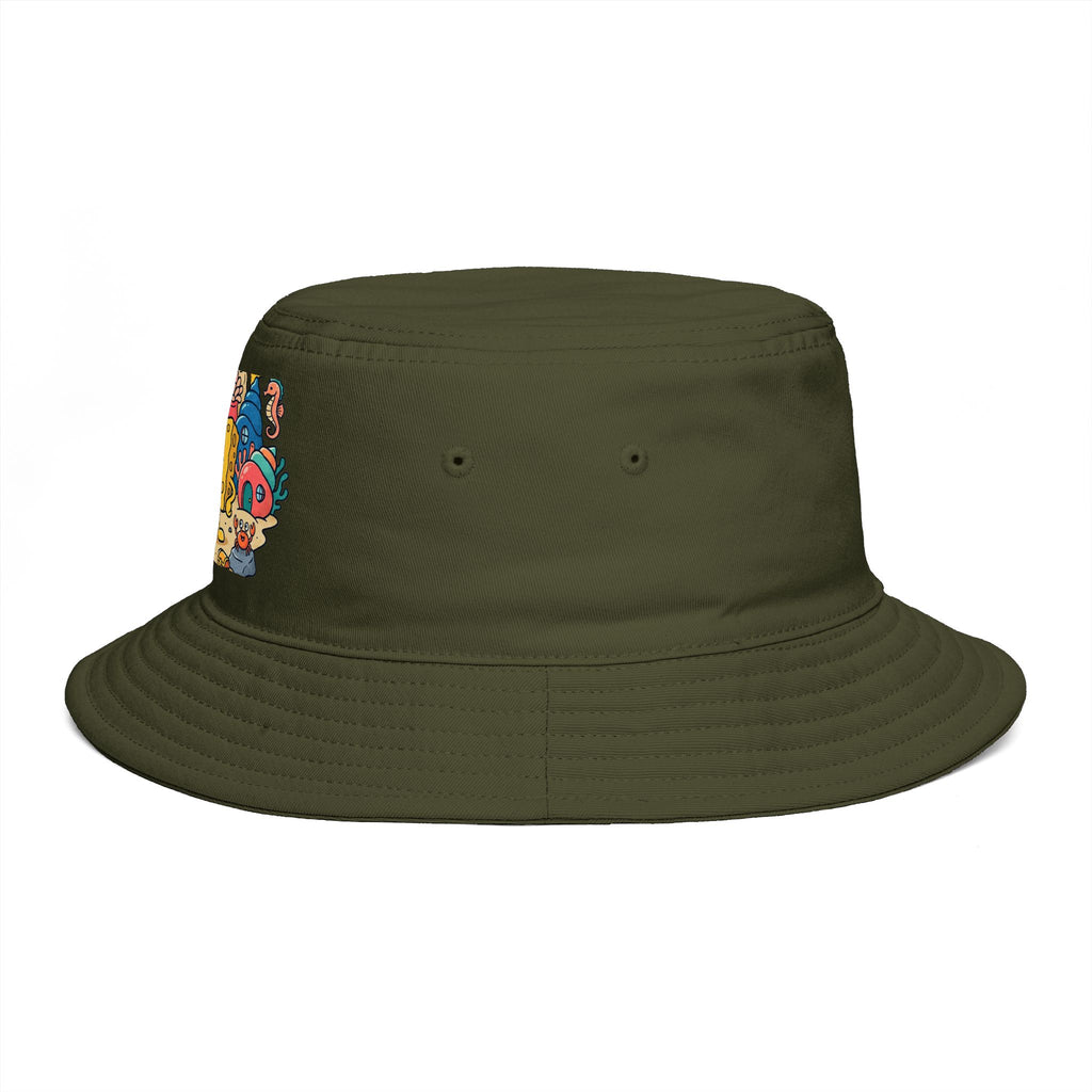 SpongeBob SquarePants Sea Friends Bucket Hat — Cute Cartoon SpongeBob Beach Hat