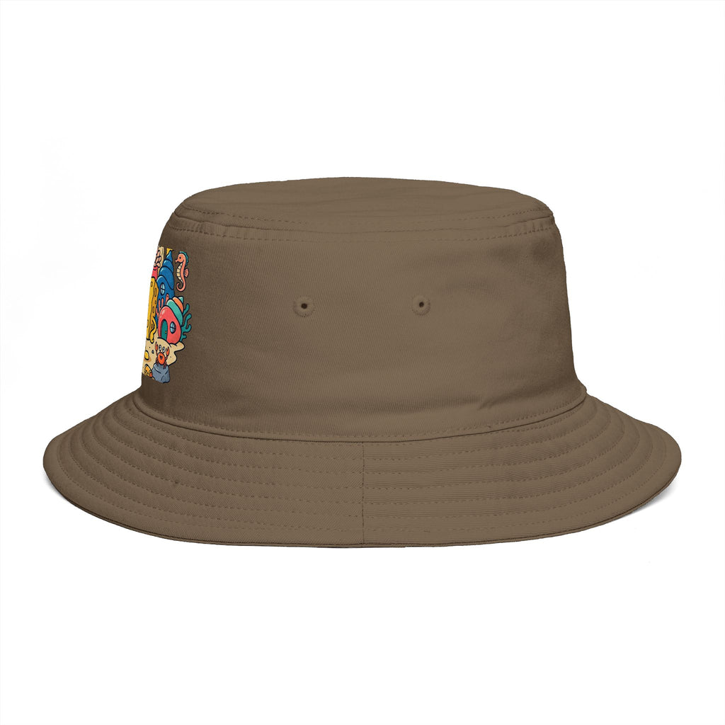 SpongeBob SquarePants Sea Friends Bucket Hat — Cute Cartoon SpongeBob Beach Hat