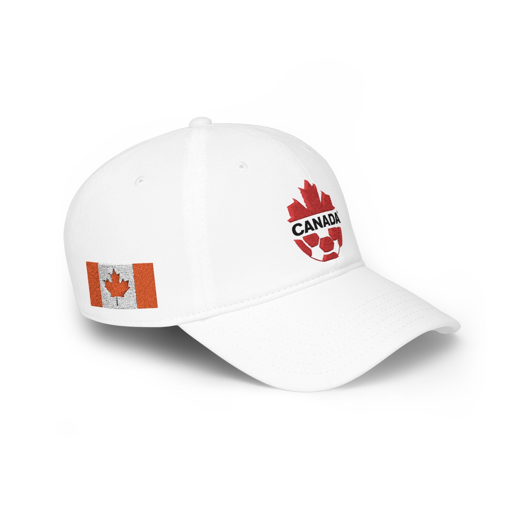 Canada Soccer Maple Leaf Baseball Cap