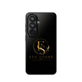 Magnetic Impact-Resistant Phone Case — Black Gold 'Eve Store' Logo