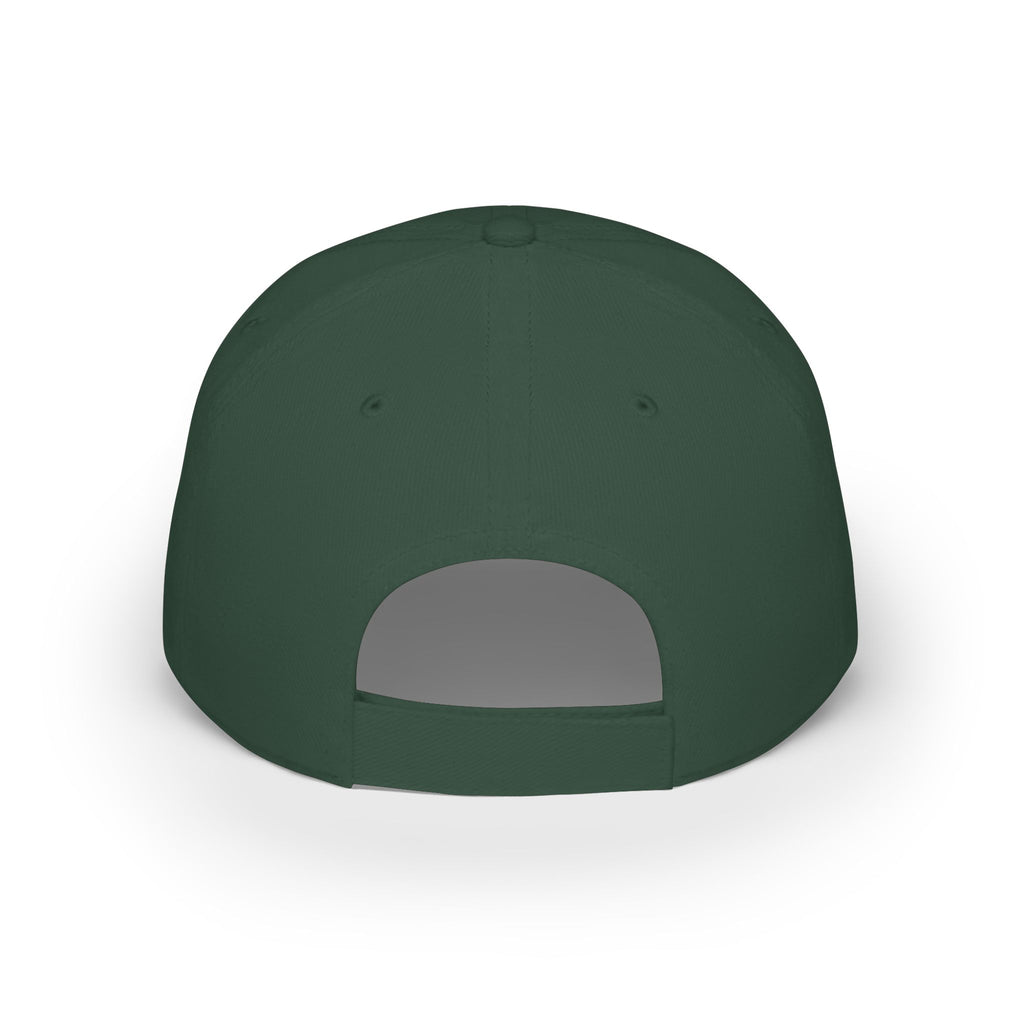 Embroidered Gold 'ES' Logo Baseball Cap