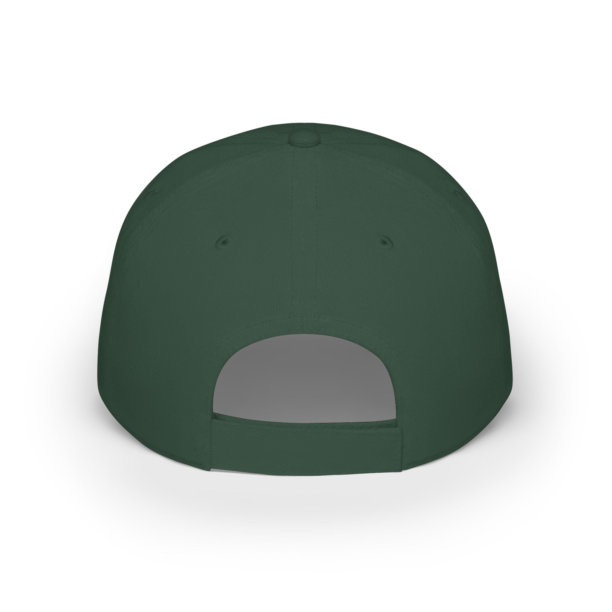 Embroidered Gold 'ES' Logo Baseball Cap