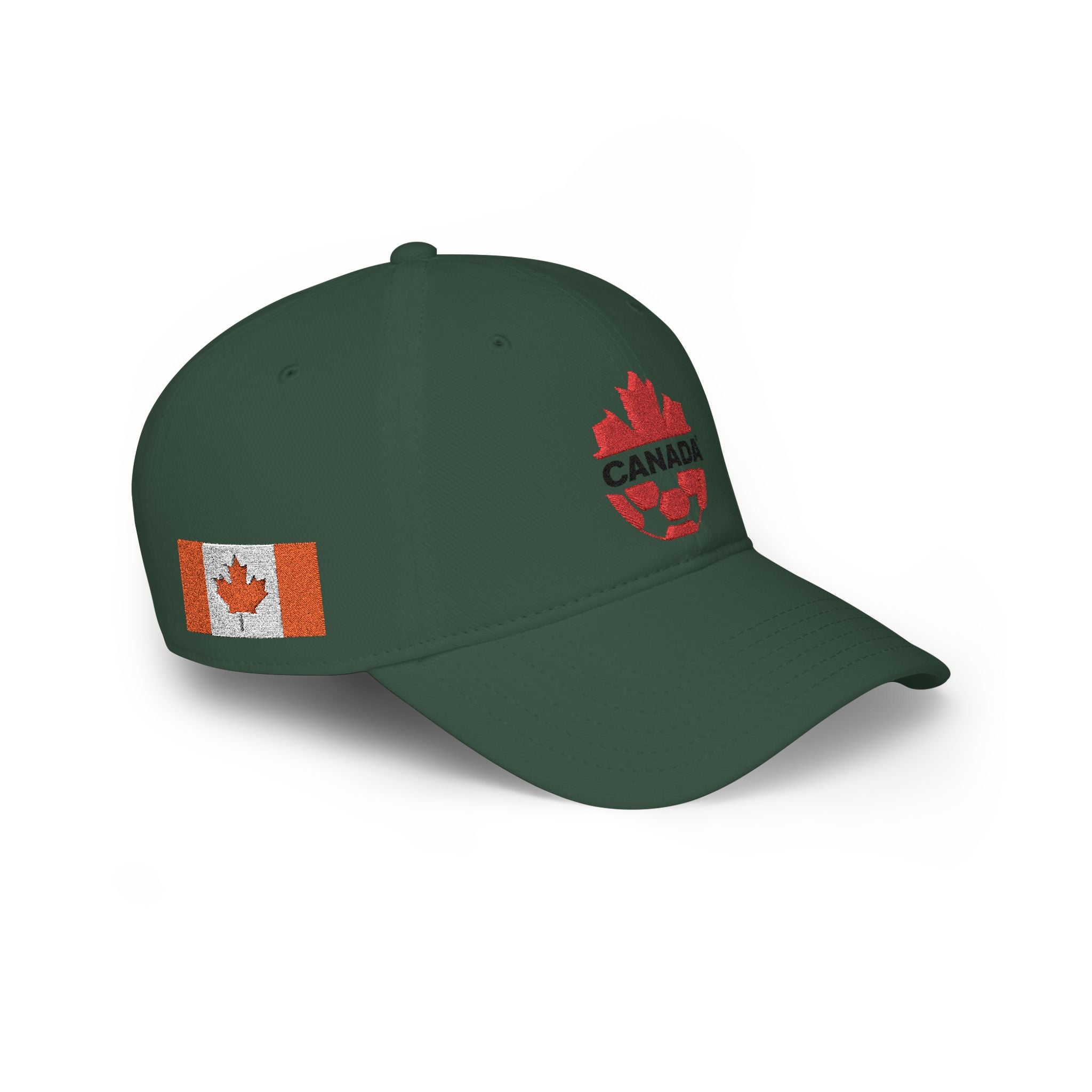 Canada Soccer Maple Leaf Baseball Cap